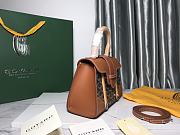 Goyard Saigon Top Handle Bag Coated Canvas Brown - 2