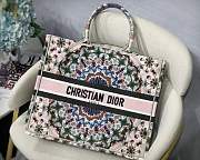 Dior Canvas Book Oblique Tote Bag 41.5cm - 1