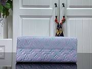 LV ONTHEGO Monogram Empreinte Leather Purple PM M46168 - 2