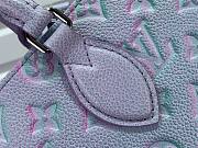 LV ONTHEGO Monogram Empreinte Leather Purple PM M46168 - 6