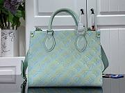 LV ONTHEGO Monogram Empreinte Leather Green PM M46168 - 1
