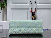 LV ONTHEGO Monogram Empreinte Leather Green PM M46168 - 4