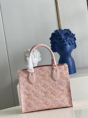 LOUIS VUITTON Onthego Empreinte Summer Stardust PM Pink M46067 - 1