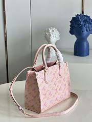 LOUIS VUITTON Onthego Empreinte Summer Stardust PM Pink M46067 - 3