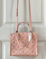 LOUIS VUITTON Onthego Empreinte Summer Stardust PM Pink M46067 - 4