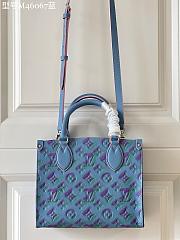 LOUIS VUITTON Onthego Empreinte Summer Stardust PM Blue M46067 - 2