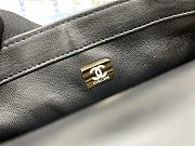 Chanel Flap Bag Black Heart on chain - 2