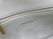 Chanel Flap Bag White Heart on chain - 2