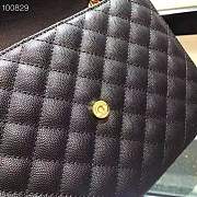 YSL Loulou Black Bag Calfskin 24cm - 2