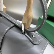  Goyard Saigon Top Handle Bag Coated Canvas Pray - 5