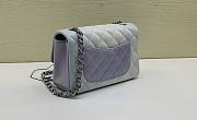 Chanel Flap Gradient Blue Bag  - 4