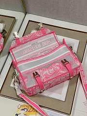 DIOR SMALL DIORCAMP BAG PINK  - 6