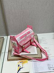 DIOR SMALL DIORCAMP BAG PINK  - 3