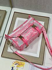 DIOR SMALL DIORCAMP BAG PINK  - 2