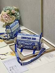 DIOR SMALL DIORCAMP BAG BLUE - 6