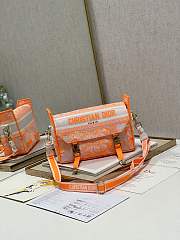DIOR SMALL DIORCAMP BAG ORANGE - 6