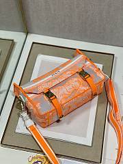 DIOR SMALL DIORCAMP BAG ORANGE - 3