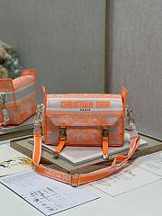 DIOR SMALL DIORCAMP BAG ORANGE - 1