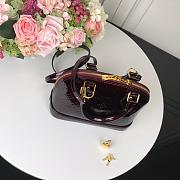 LOUIS VUITTON ALMA BB MONOGRAM VERNIS - 6