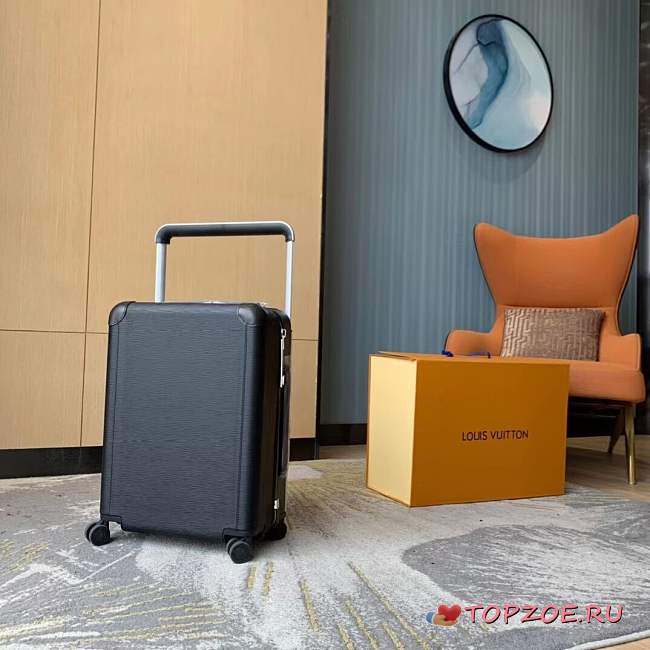 LV  BLACK WATER RIPPLE TRAVEL BOX 55CM - 1