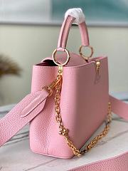 Louis Vuitton Caoucines Taurillon Leather Pink M59065 - 4
