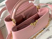 Louis Vuitton Caoucines Taurillon Leather Pink M59065 - 5