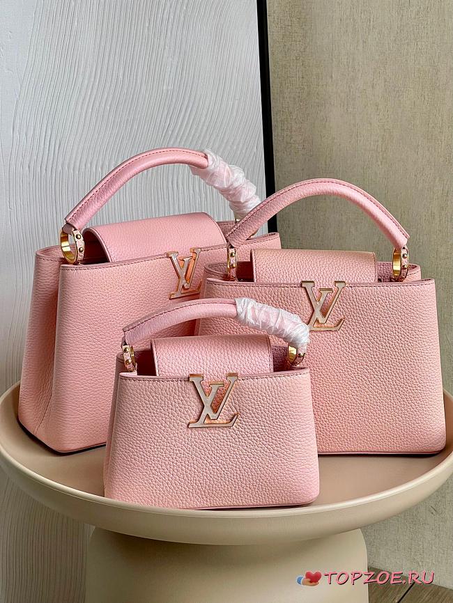 Louis Vuitton Caoucines  Pink Bag - 1