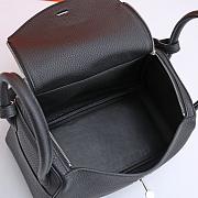 Hermes Lindy Clemence Bag Black - 4