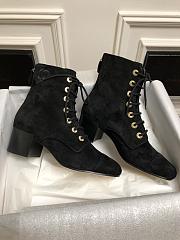 Chanel Short Boots Black - 1
