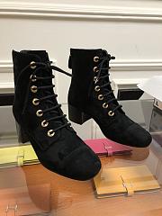 Chanel Short Boots Black - 3