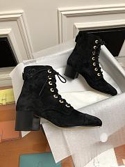 Chanel Short Boots Black - 5
