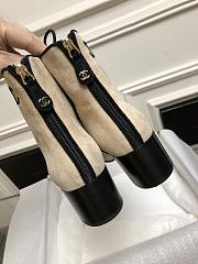 Chanel Short Boots Light Brown - 6