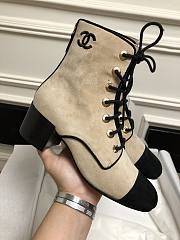 Chanel Short Boots Light Brown - 5