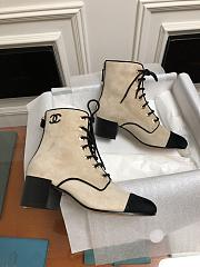 Chanel Short Boots Light Brown - 4
