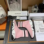 Blenciaga Pink Speed Sneaker - 5