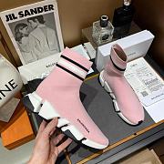 Blenciaga Pink Speed Sneaker - 2