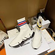 Blenciaga White Speed Sneaker - 6