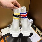 Blenciaga White Speed Sneaker - 4
