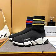 Blenciaga Black Speed Sneaker - 1