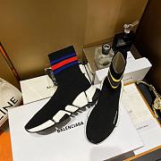 Blenciaga Black Speed Sneaker - 5