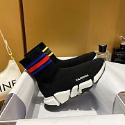 Blenciaga Black Speed Sneaker - 2