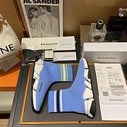 Blenciaga Light Blue Speed Sneaker - 3