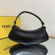 FENDI O'LOCK SWING BAG BLACK 32x11x5cm - 2