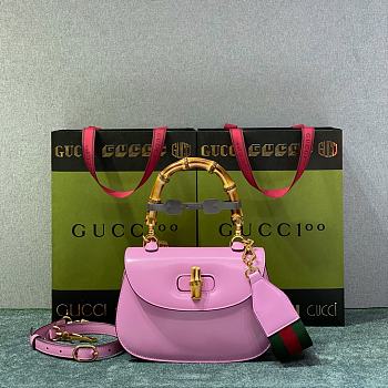 Gucci Bamboo 1947 mini top handle bag 686864 10ODT 5467 21x15x7cm