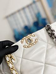 Chanel Shopping Bag White AS3519 Size 30*37*10CM - 5