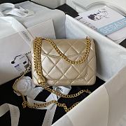 Chanel 123P Flap Bag Golden Ball On Chain AS3829 14x20x8CM - 6