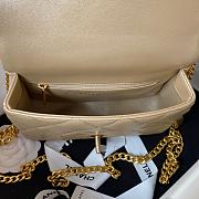 Chanel 123P Flap Bag Golden Ball On Chain AS3829 14x20x8CM - 5