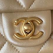 Chanel 123P Flap Bag Golden Ball On Chain AS3829 14x20x8CM - 2
