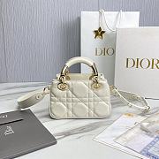 DIOR CATWALK MODEL DIANA MINI BAG 634463 - 20 x 13 x 8cm - 3