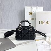 DIOR CATWALK MODEL DIANA MINI BAG 634460 - 20 x 13 x 8cm - 3